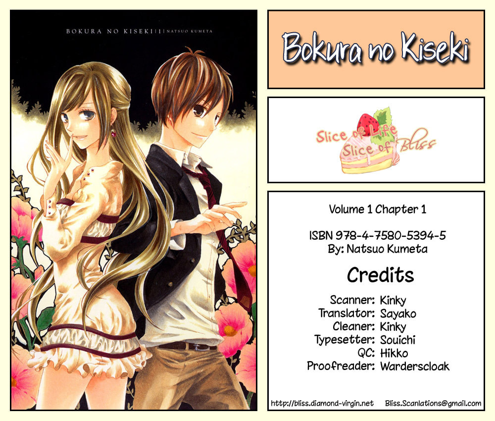 Bokura no Kiseki – Chapter 1 page 0