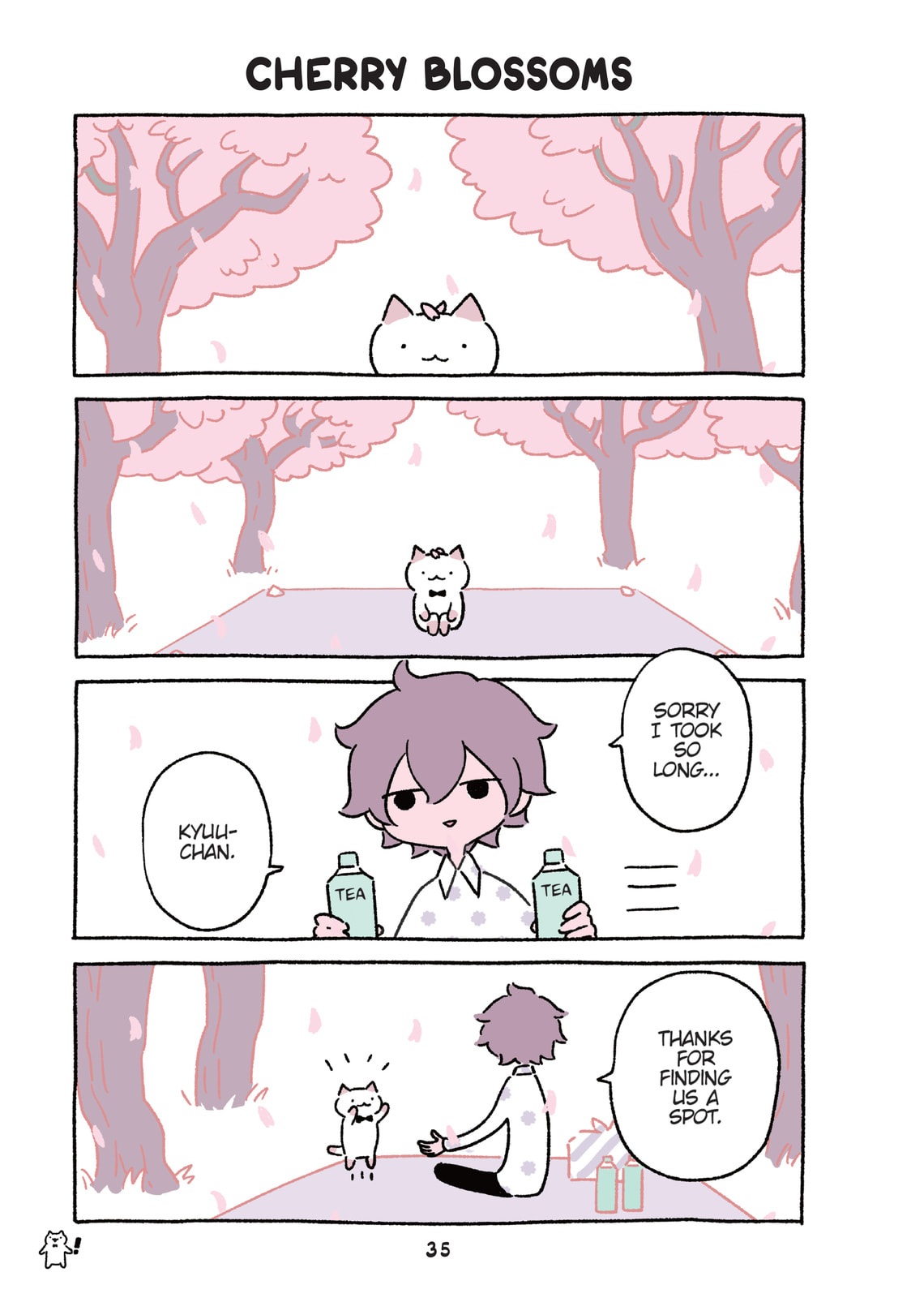 Wonder Cat Kyuu-chan (Colored) – Chapter 2 page 0