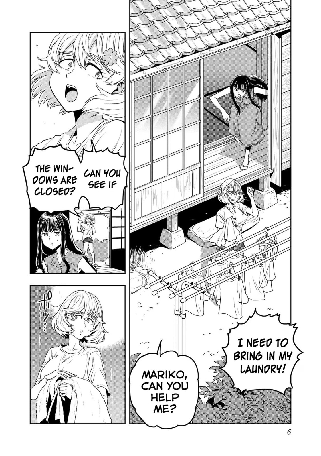 In the Rainy Summer Sky page 7
