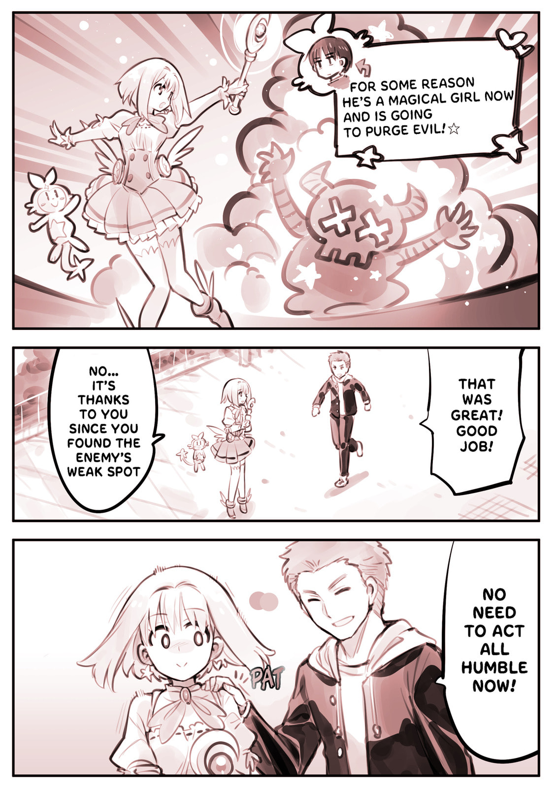Scared Magical Girl page 0