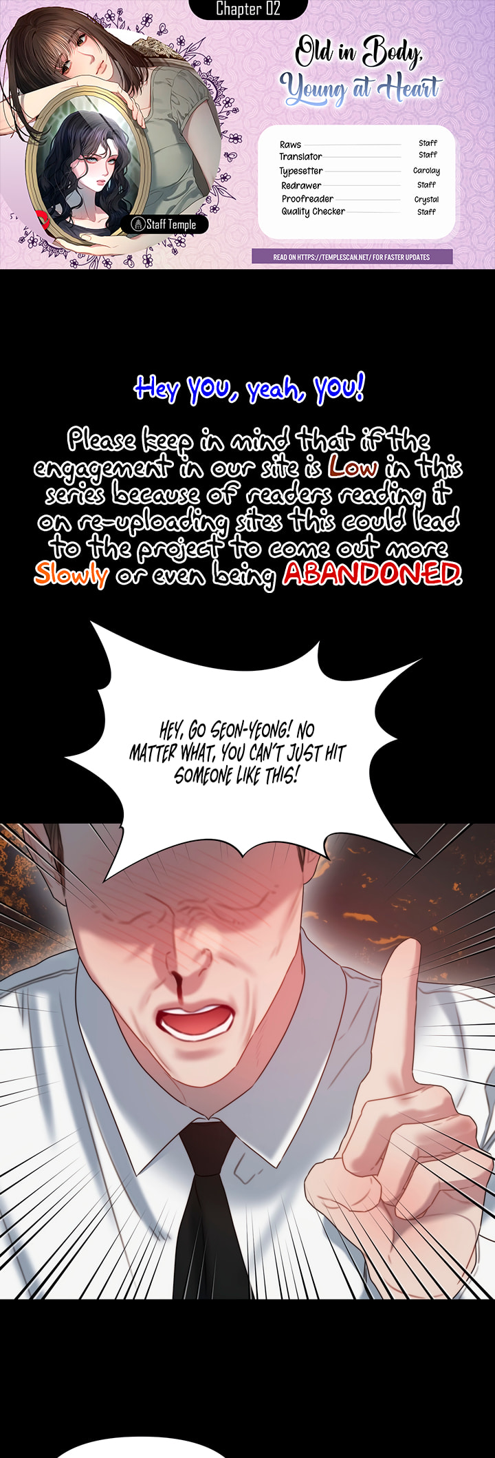 Old in Age, Young at Heart – Chapter 2 page 0