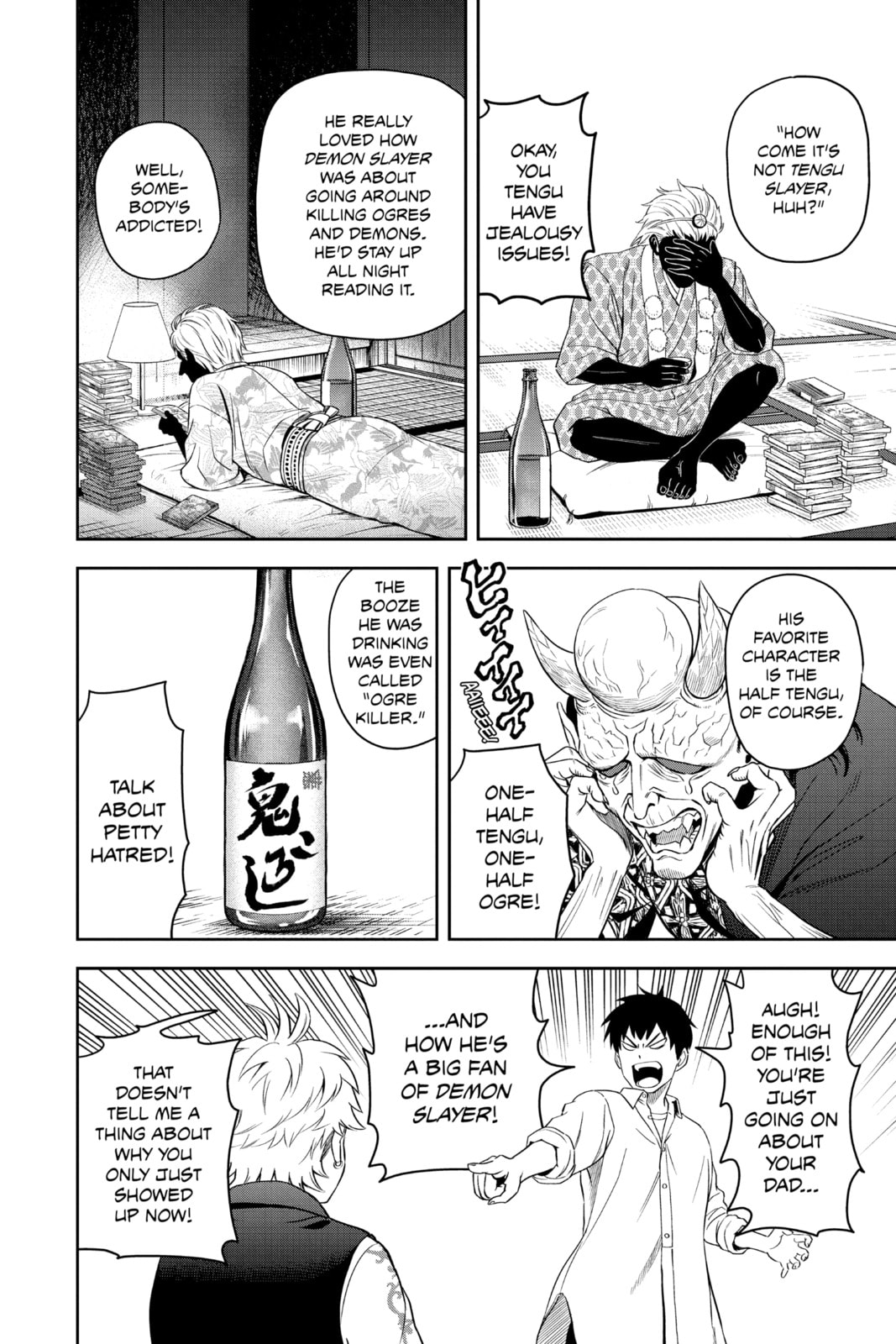 Kanshi Kazamatsuri, the Tengu page 7