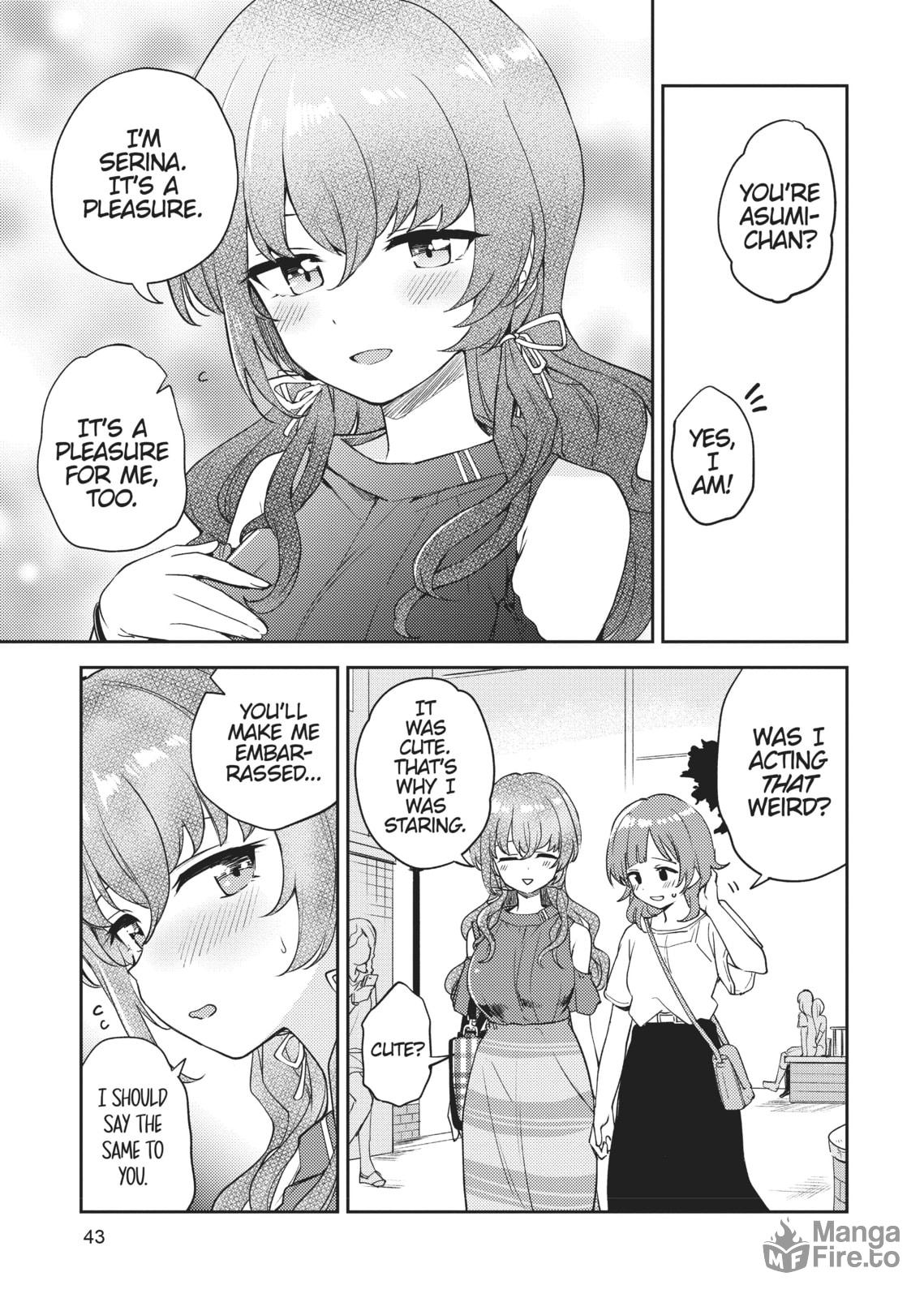 Asumi-chan Is Interested in Lesbian Brothels! – Chapter 7 page 8