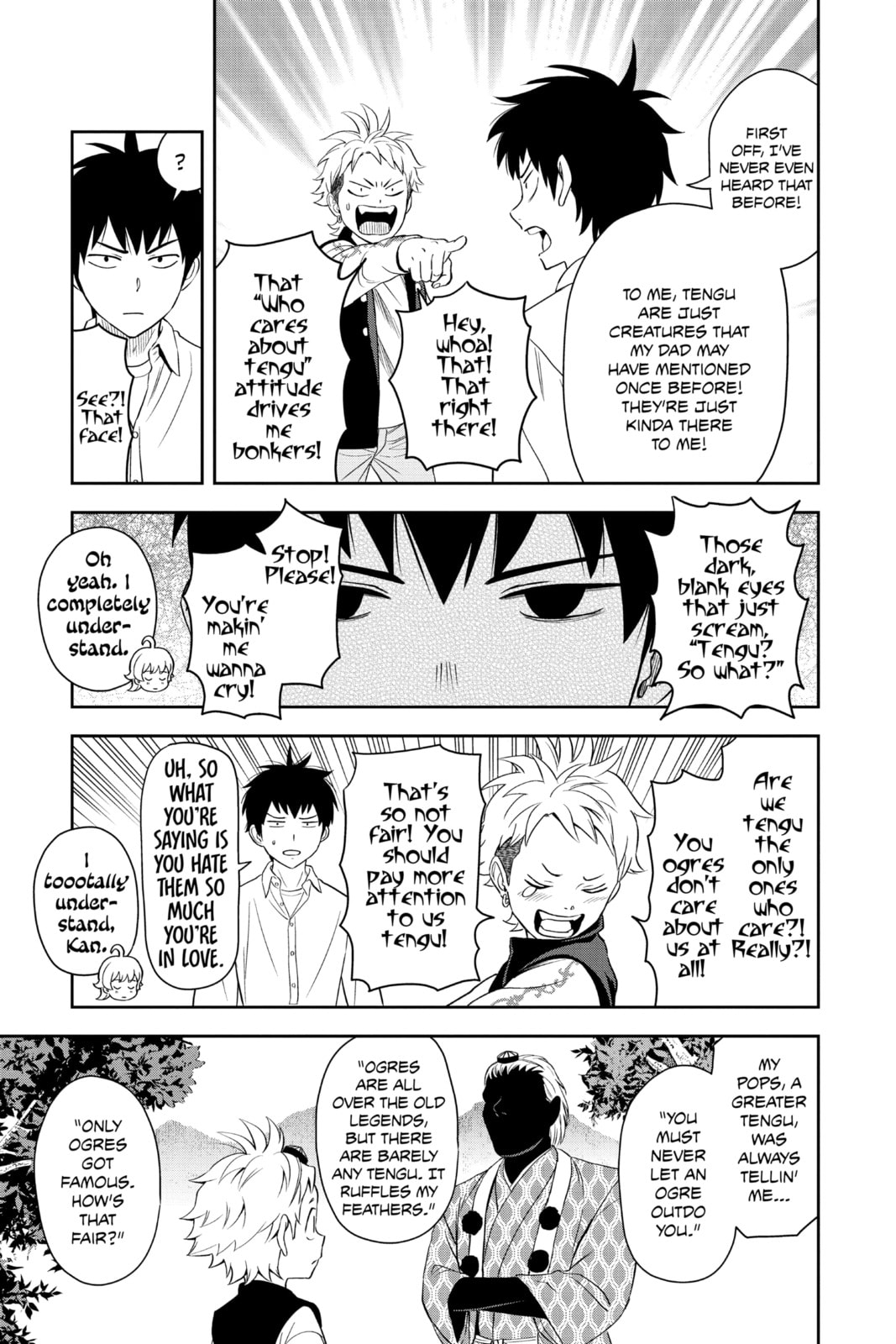 Kanshi Kazamatsuri, the Tengu page 6