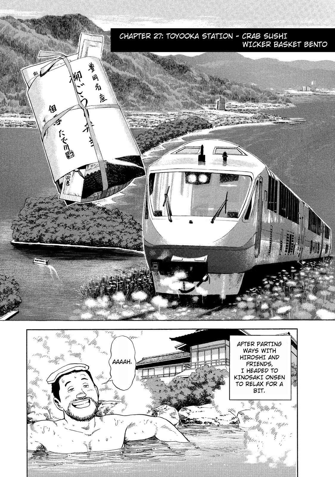 Toyooka Station – Crab Sushi, Wicker Basket Bento page 3