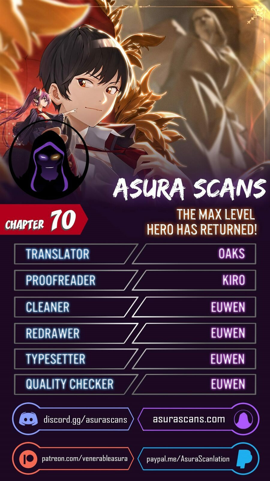 The Max Level Hero Strikes Back! – Chapter 70 page 0
