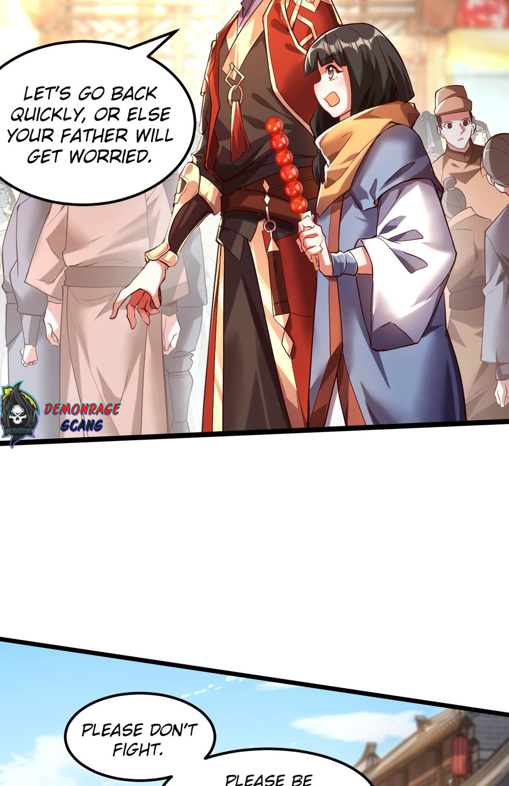 Fight at the market page 10