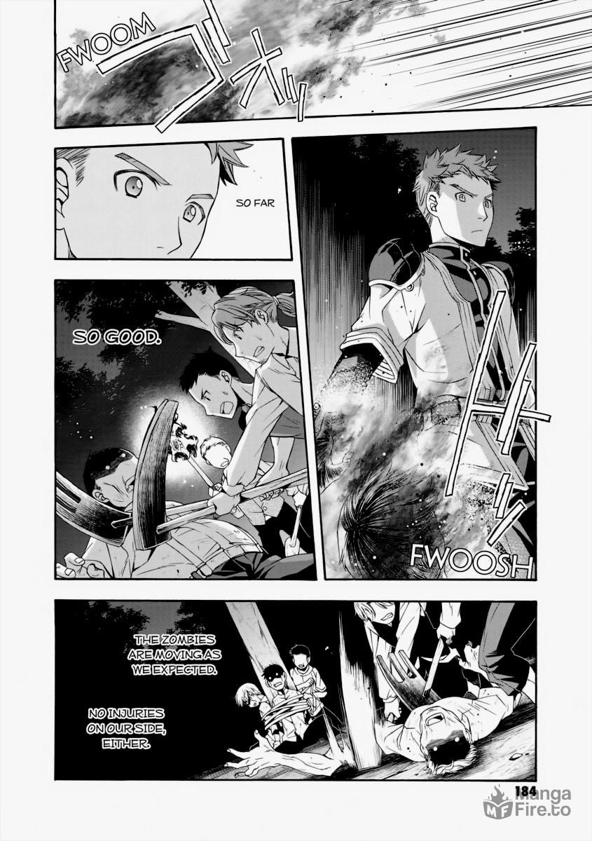 ATTACK ON THE MANOR  IN THE DEAD OF NIGHT! page 29