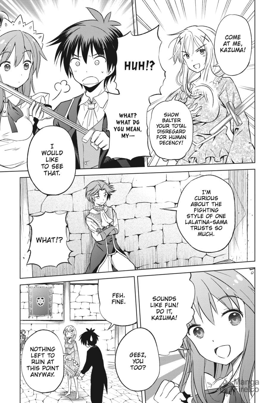 Konosuba: God's Blessing on This Wonderful World! – Chapter 28 page 8