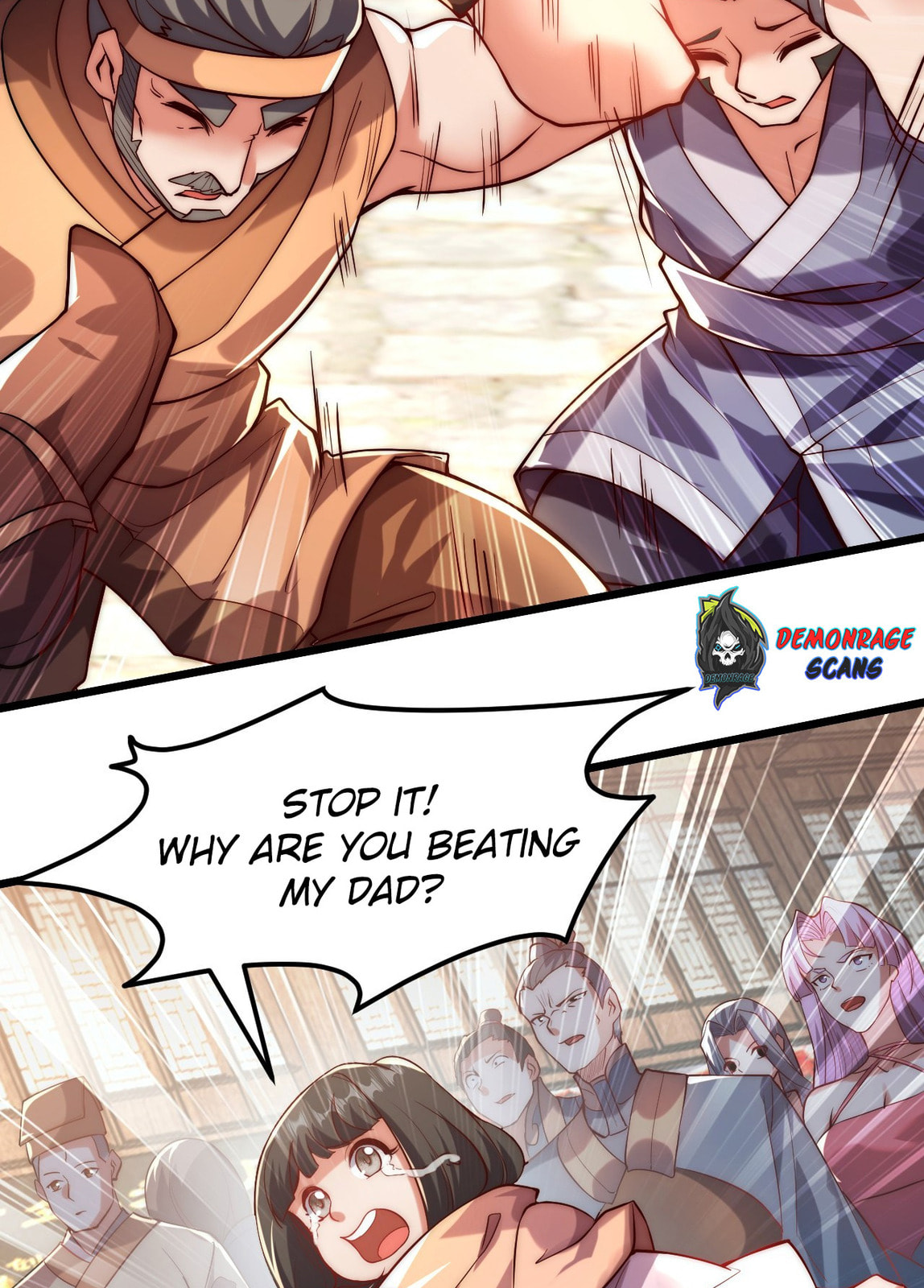 Fight at the market page 16