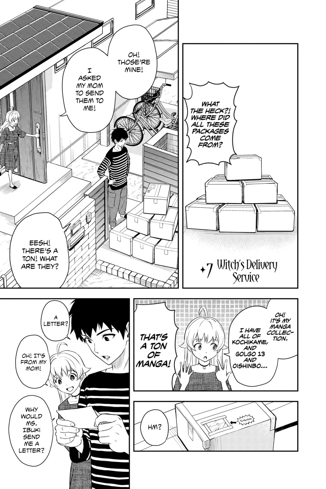 Witch's Delivery Service page 0