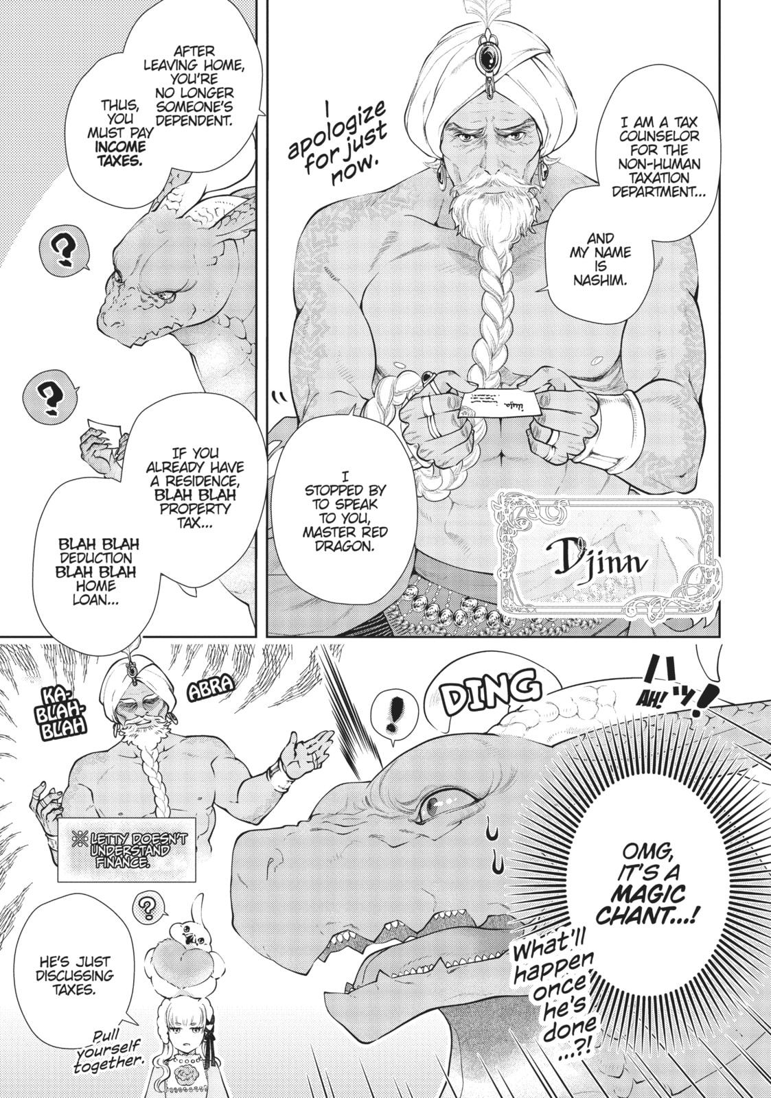 Dragon Files His Taxes page 6