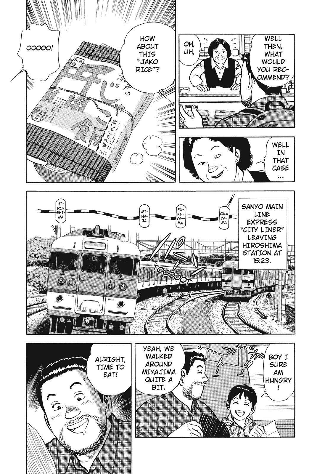 Hiroshima Station – Seto Jako Rice; Mihara Station – Original Tako Rice; Fukuyama Station – Fukuyama Bara-Zushi page 10