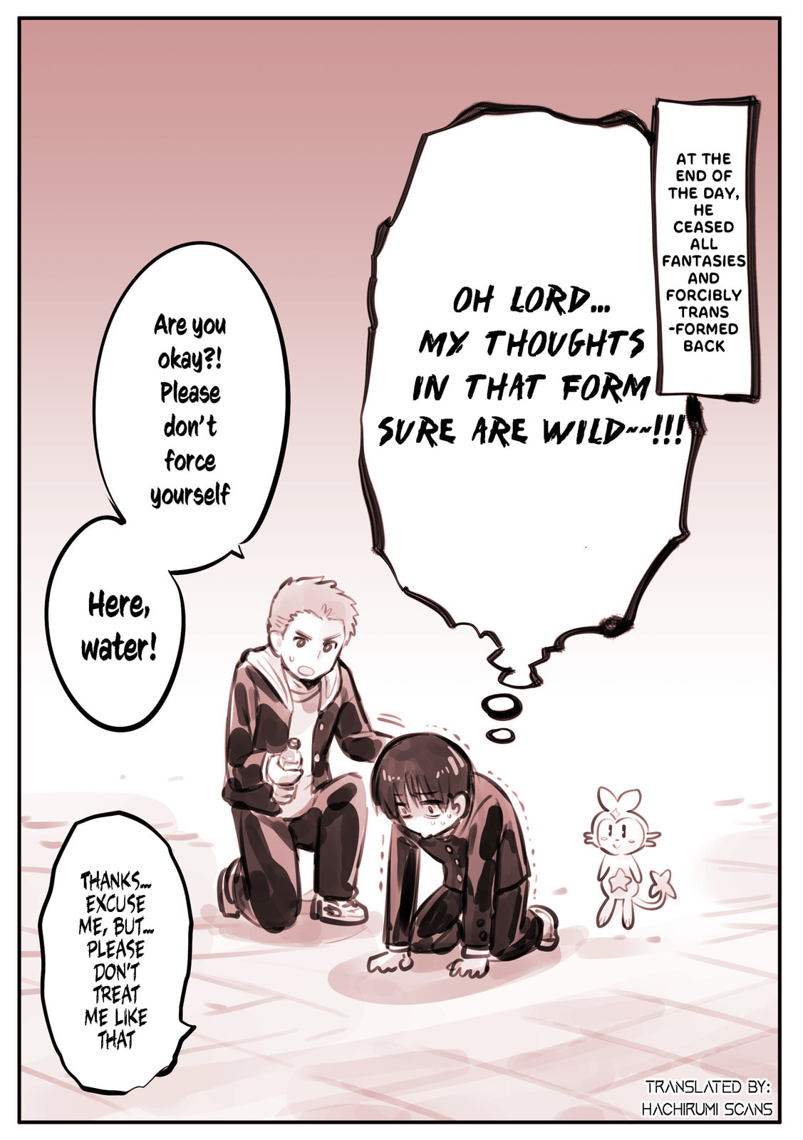 Scared Magical Girl page 3