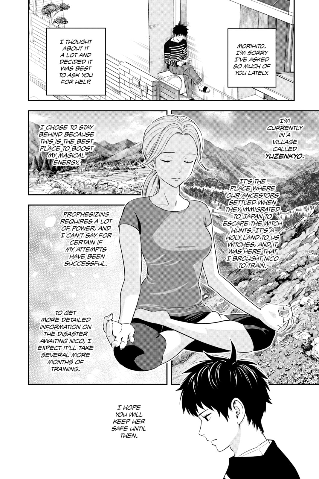 Witch's Delivery Service page 1
