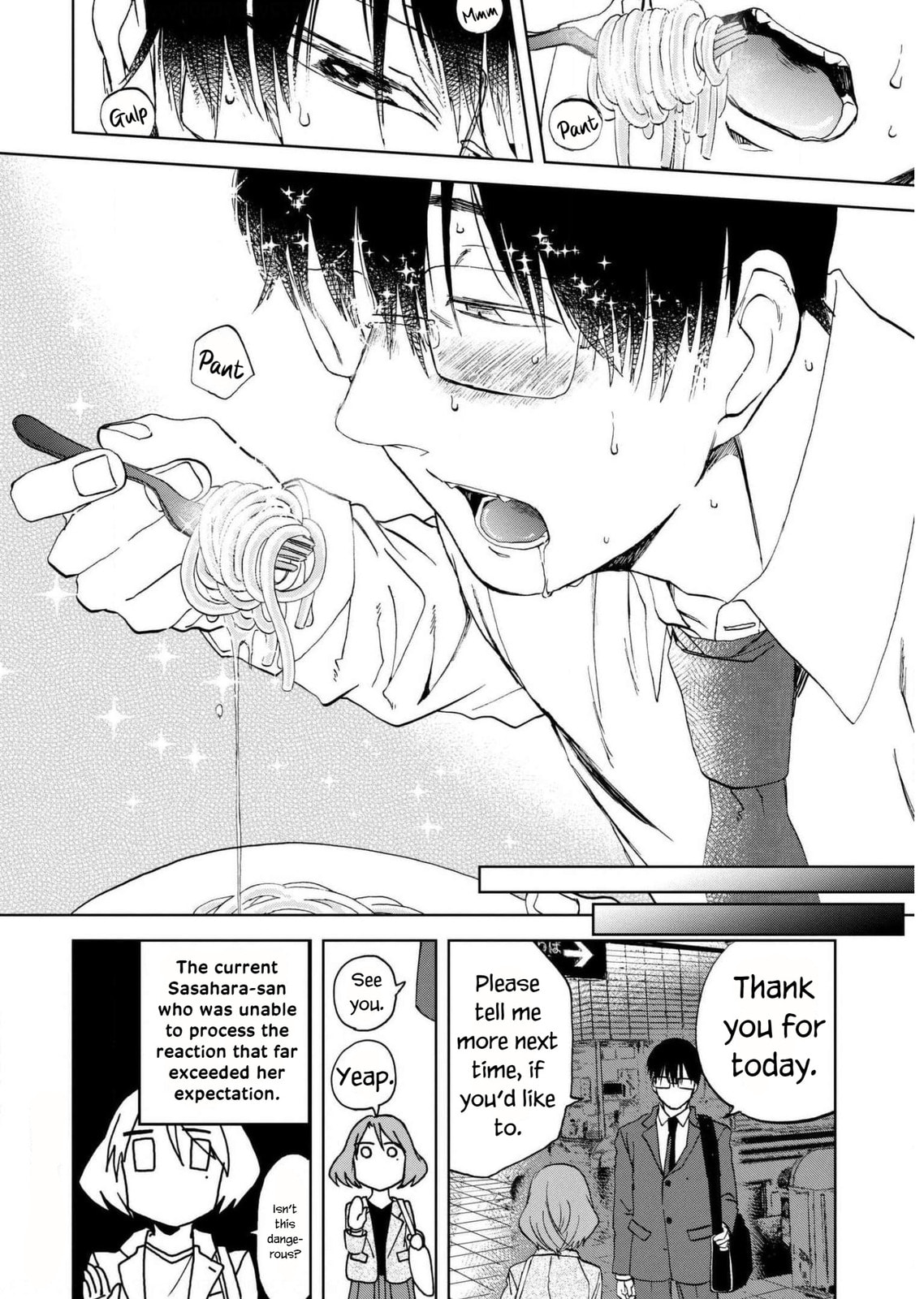 Cheese and pasta and Iinuma page 7