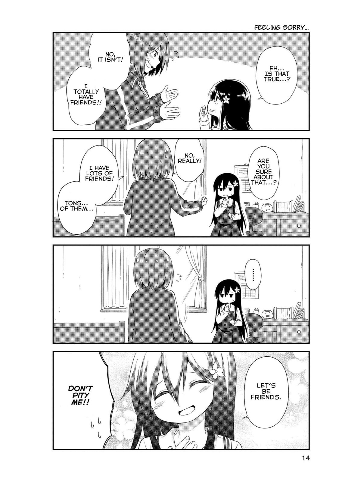 Watashi ni Tenshi ga Maiorita! – Chapter 1 page 12