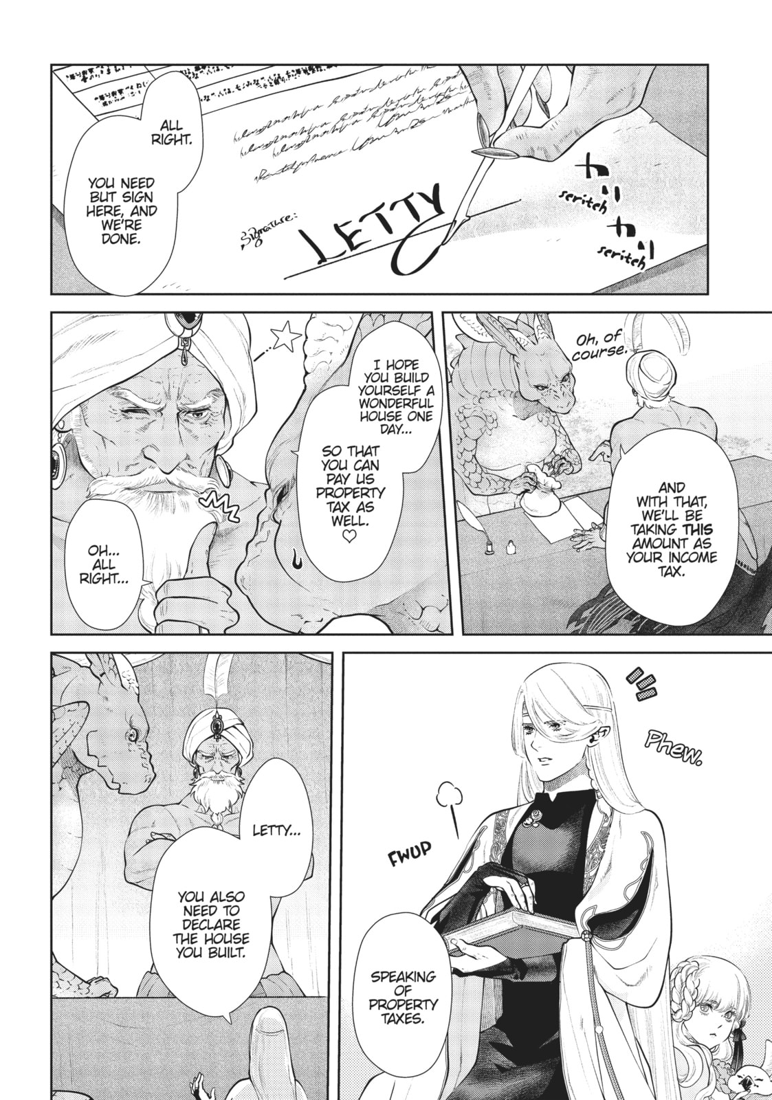 Dragon Files His Taxes page 18