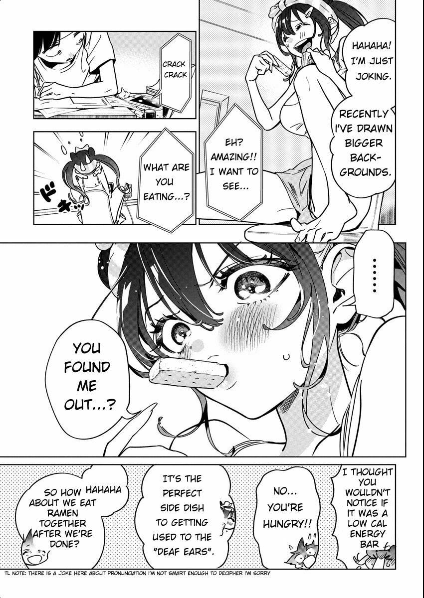 It's like saying i like her page 18