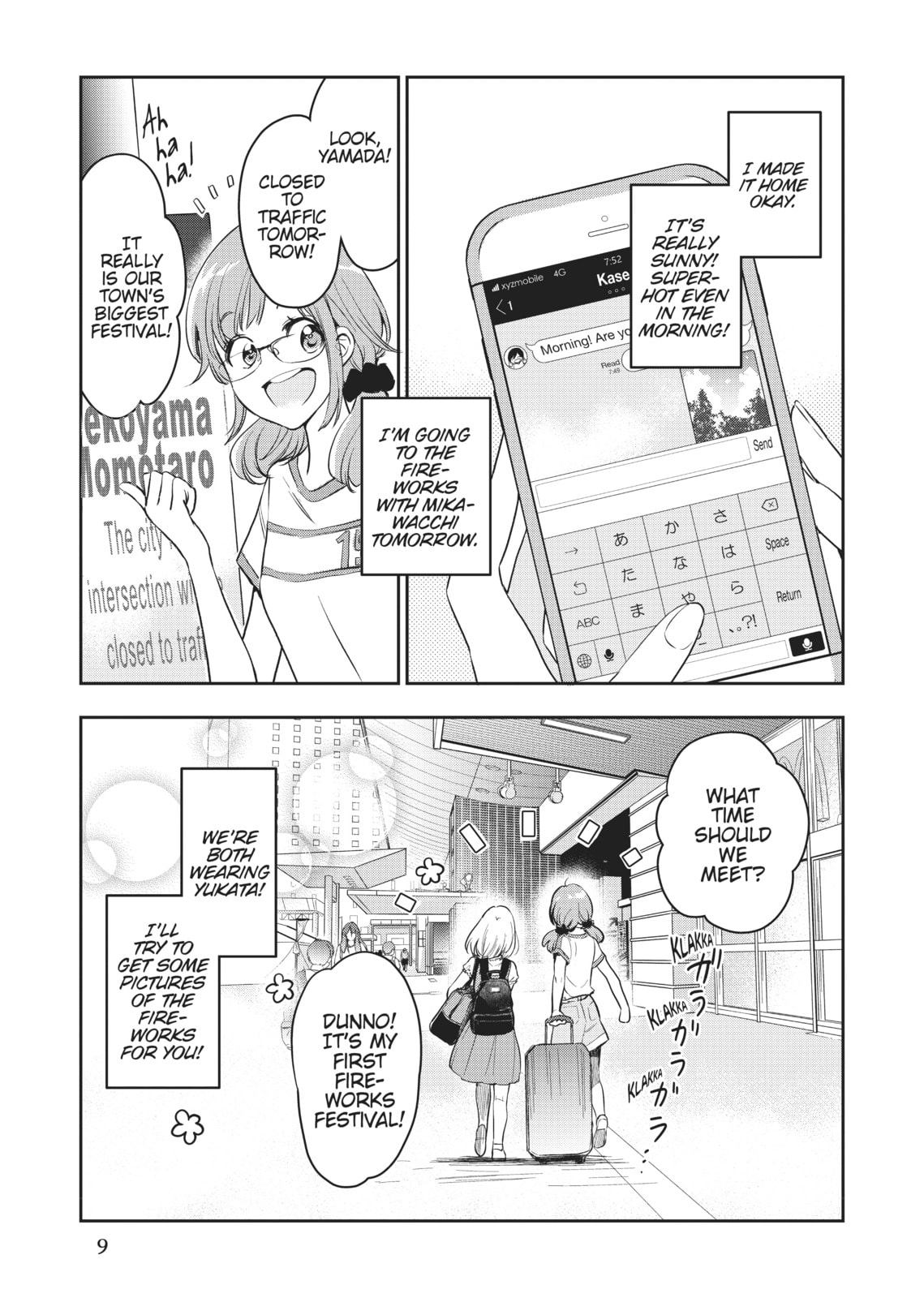 Kase-san and Yamada – Chapter 9 page 6