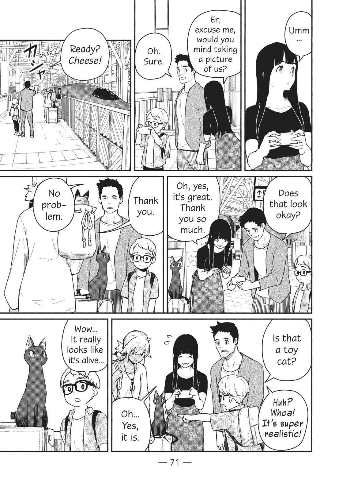 Fellow travelers, compassion for the cats page 12