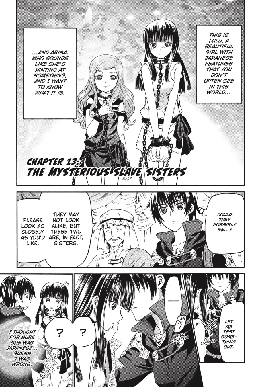 The Mysterious Slave Sisters page 0