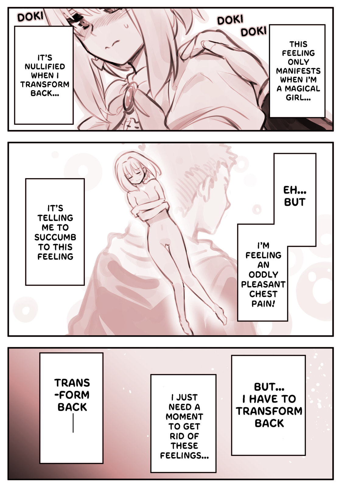Scared Magical Girl page 1