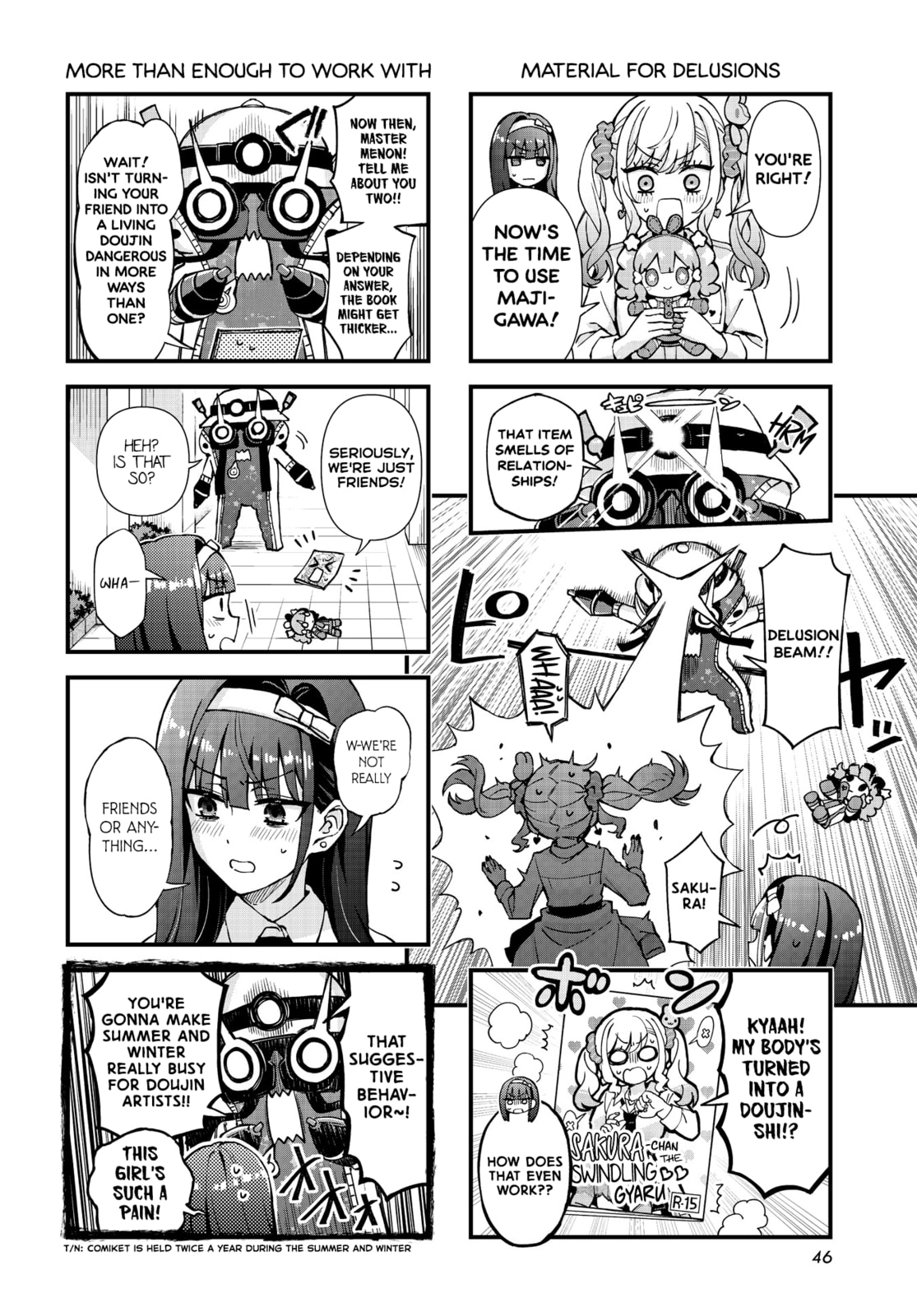 Magical Girl Relationships page 1